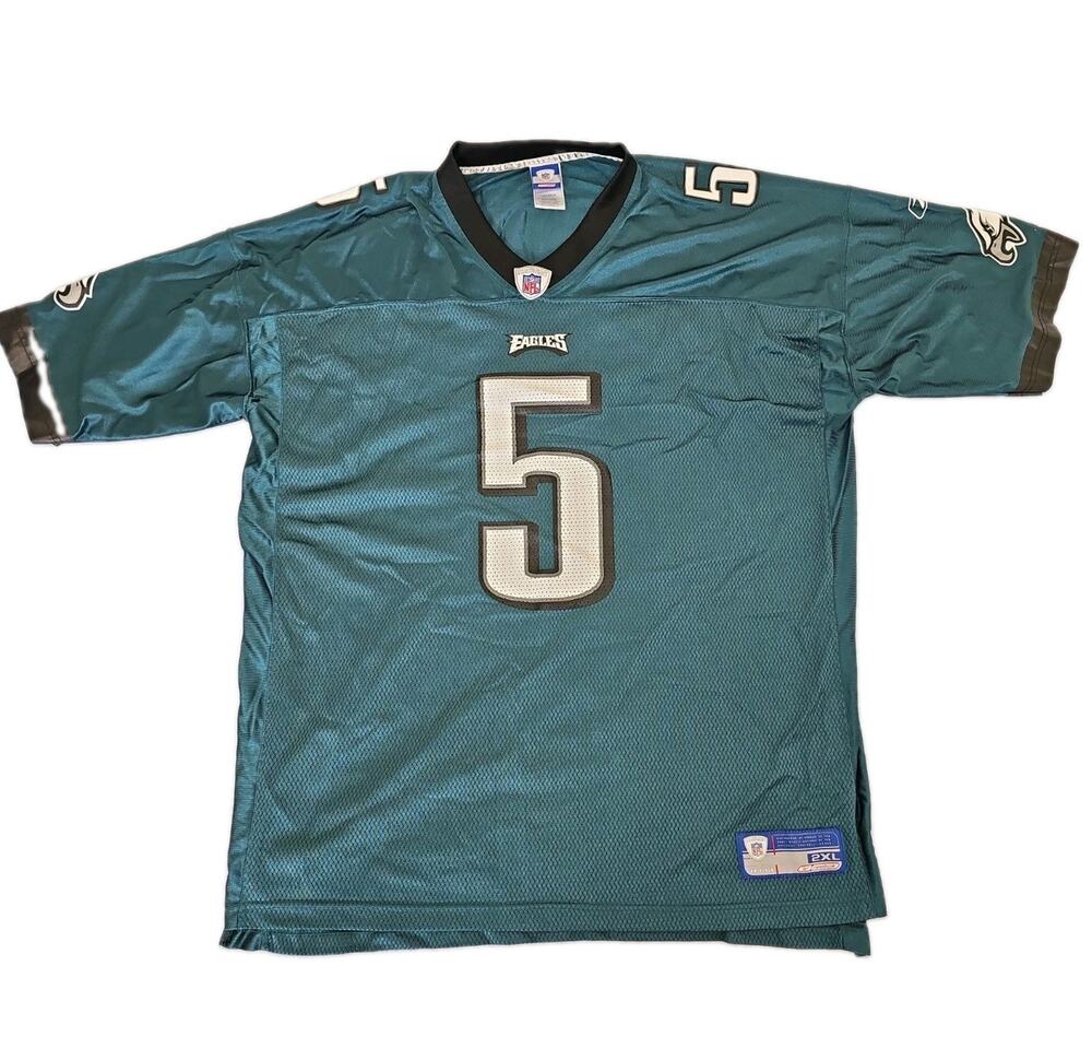 Vintage Reebok Authentic Donovan McNabb #5 Philadelphia Eagles Mesh Jersey SZ 2X